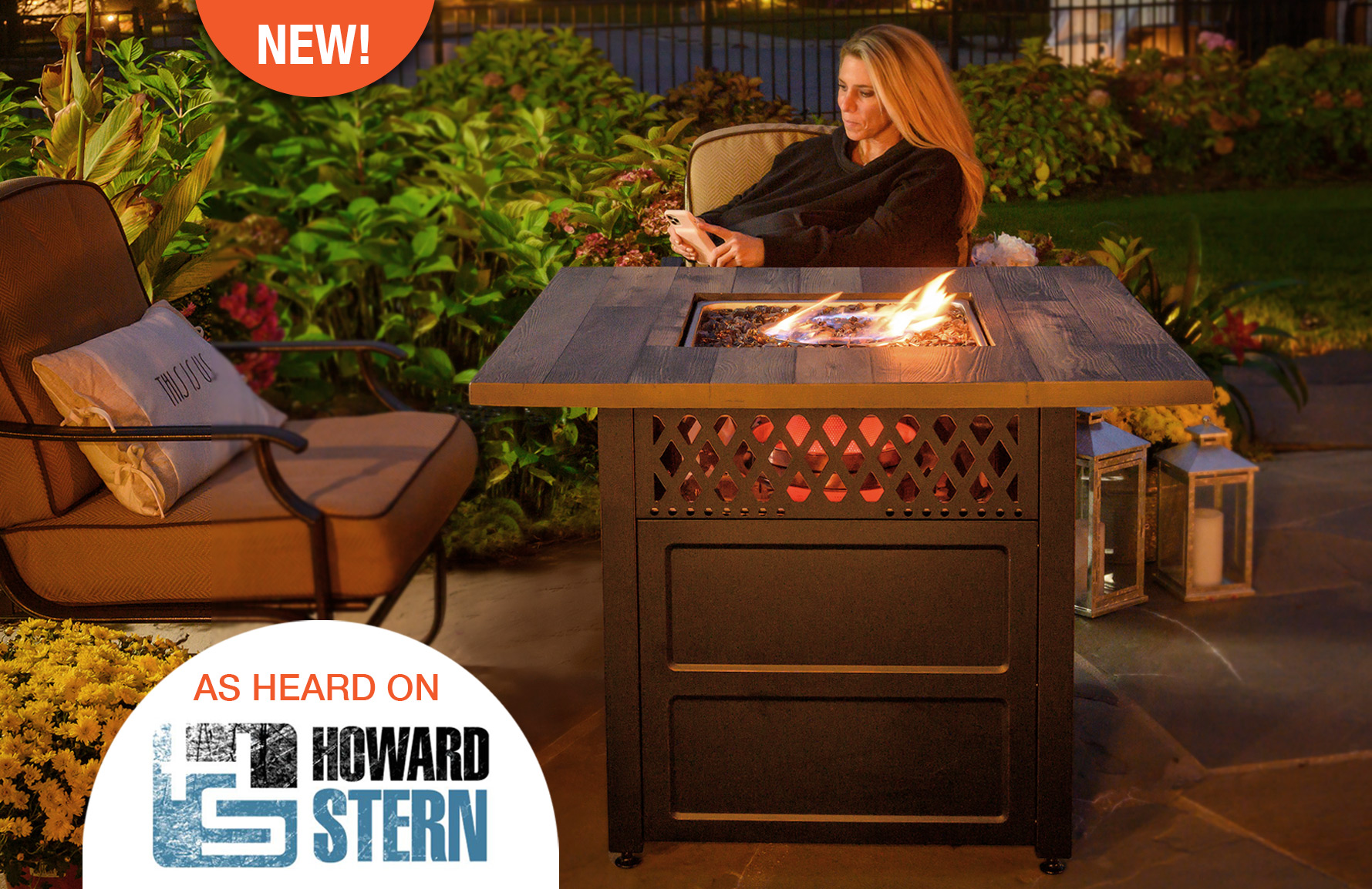 Dual Heat Fire Pit And Outdoor Heaters Dual Heat